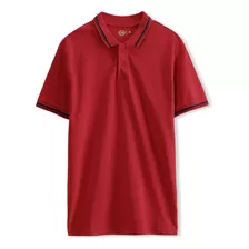 Playera Tipo Polo Manga Corta C&a De Hombre