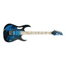 Guitarra Ibanez Jem 77p Corpo Pia Steve Vai Sustainer Edge Cor Azul Material Do Diapasão Maple/walnut Orientação Da Mão Destro