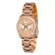 Relógio Lince Feminino Lrr4492l R3rx Dourado Rosê - Refinado