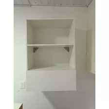 Mueble Armario Aéreo: 2 Estantes Y Un Cajón Amplio.