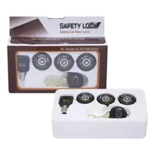 Set 3 Chapas De Seguridad Para Auto