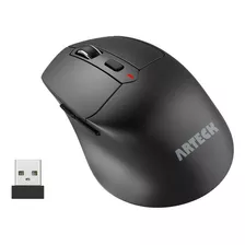 Ratón Inalámbrico Arteck 2.4g Con Receptor Nano Usb Mano Con