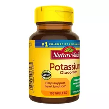 Nature Made Gluconato De Potasio 550 Mg 100 Tabletas