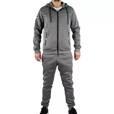 Conjunto Deportivo Hombre Invierno Buzo Jogger Y Polerón