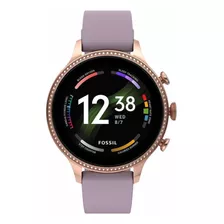 Smartwatch Fossil Lila 6 Gen Para Mujer Ftw6080