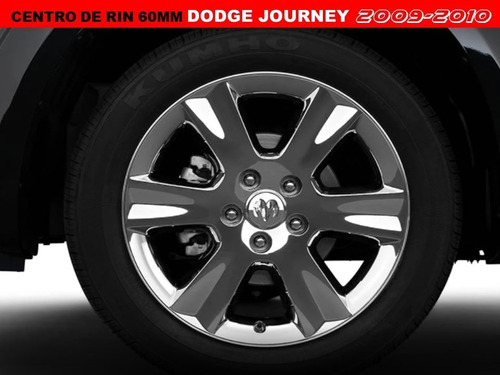 Kit 4 Centros De Rin (cordero) Dodge Journey 2009-2010 60mm Foto 3