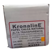 Papel Calca Natural Kronaline 91cmx50m Núcleo 2 