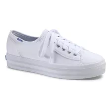 Zapatilla Keds Triple Kick Core Canvas White