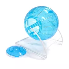 Globo Plástico Bola Suporte Arame Hamster P