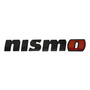 Emblema Nissan Nismo Base Roja O Negra Adherible Placas