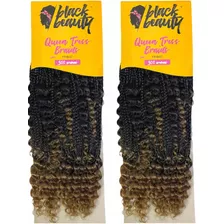 Cabelo Sintético Queen Tress Braid Black Beauty - 2 Pacotes