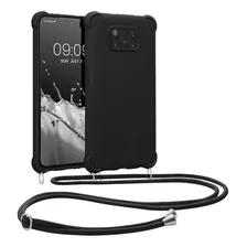 Funda Para Celular Kwmobile Xiaomi Poco X3 Nfc Color Negro