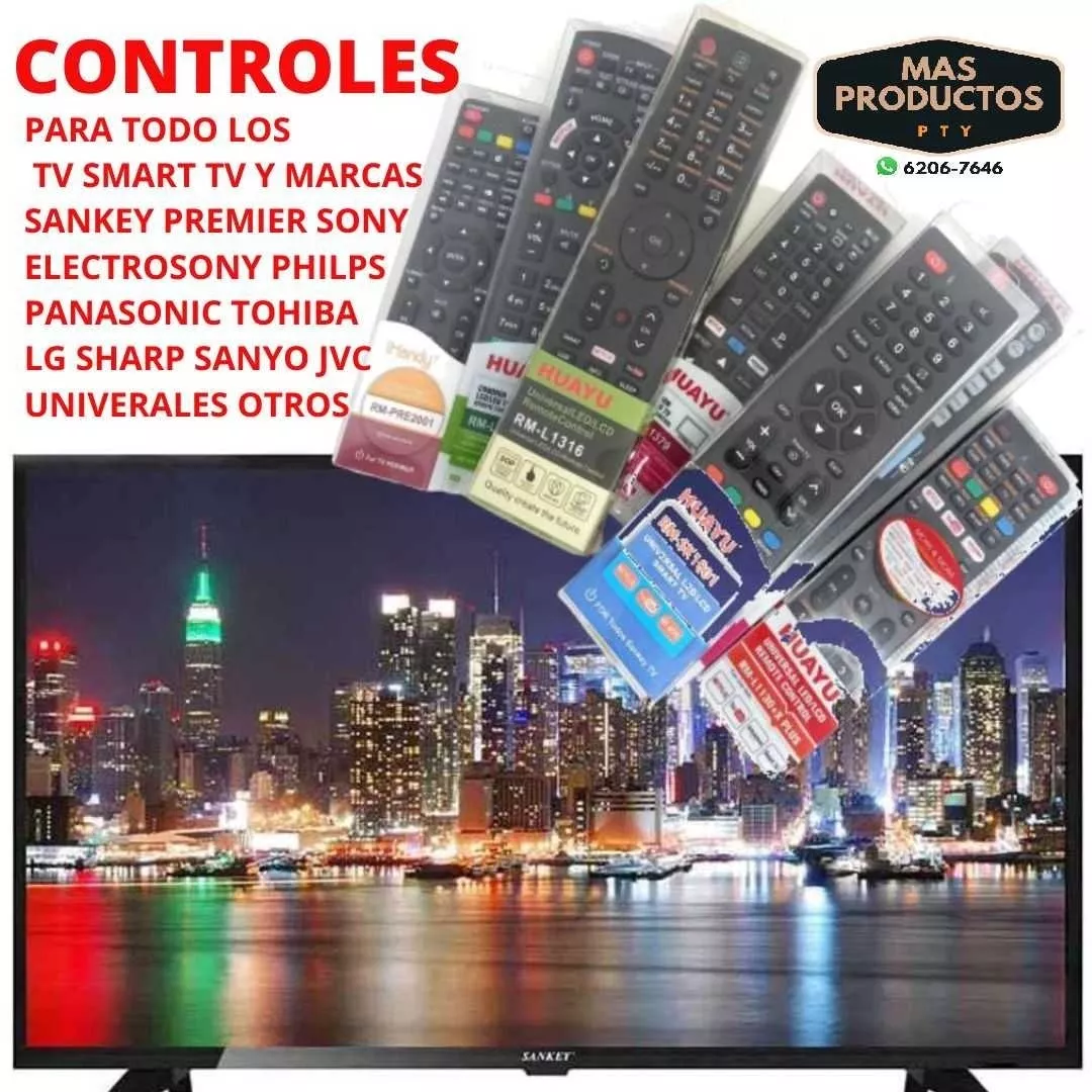 Controles Para Todas Las Marca Tv Smart Tv