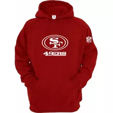 Sudadera 49ers De San Francisco Con Gorro Y Cangurera