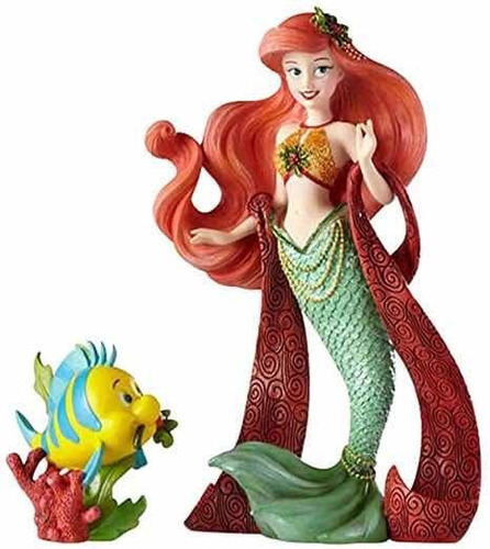 Ariel With Flounder Disney Showcase Enesco