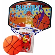 Mini Aro De Basquet Basket Con Pelota Tablero Red Para Pared