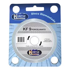 Kit 10 Disco Corte Diamantado Extra Fino Porcelanato 110mm 