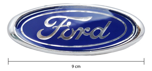 Emblema Frontal Y Trasero Ford 9 Cm Original Foto 2