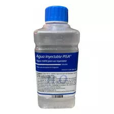 Agua Inyectable Marca Pisa