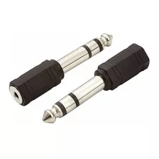 Plug Adaptador P2 Femea X P10 Macho Stereo