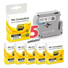 Kit 5 Fitas Compativel Pt-80 Pt80 M-k231 Mk231 M231