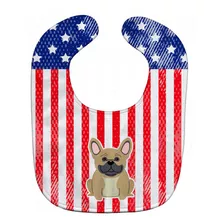 Caroline's Treasures Bb3005bib - Babero Patriotico De Bulld