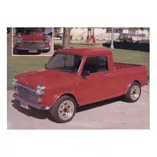 Quadro Vintage 20x30: Austin Mini Cooper Pickup / 1967# Novo