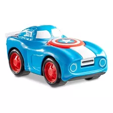Auto De Capitán América Con Golpe Smash Squad Herodrive