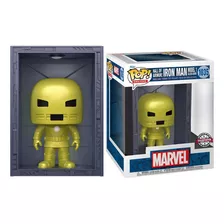 Funko Pop Homem De Ferro 1035 Iron Armadura Dourada Original