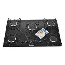 Fogão Cooktop 5 Bocas A Gás Ultra Chama 127v/220v Bivolt