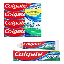 Pasta De Dente Colgate Tripla Ação Kit 4 Unidades Menta 360g