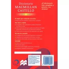 Diccionario Macmillan Castillo. Esp-ing Ing-esp Con Cd