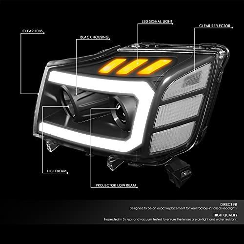 Faros Reflectores Compatibles Con Nissan Titan 05-07 Armada Foto 2