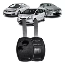 Carcaça Chave Telecomando Honda Fit City Crv 2 Botões