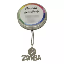 Dije Zumba, Baile, Con Cadena Acero Quirurgico