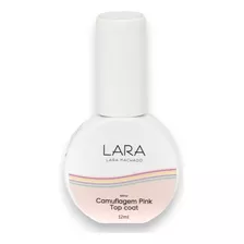 Top Coat Camuflagem Pink Lara Machado 12ml