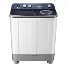 Lavadora Semiautomática De Doble Tina Mabe Lmdx3123pbab0 Blanca 13kg 127 v