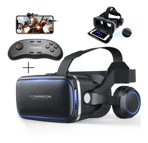 Gafas De Realidad Virtual 3d Auriculares Para Juegos Vr Y Pe