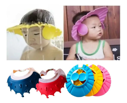 Viseira Banho Touca Maravilhosa Confortável Divertido Top