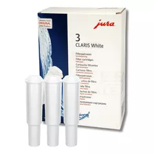 Kit 3x Cartucho De Filtro Claris White Cafeiteira Jura Origi