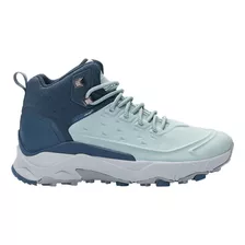 Zapatilla Bota Montagne Outdoor Mujer Bleeker Petro-aqua Cli