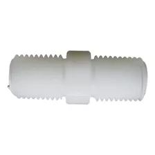 Entrerrosca De Plastico Recta 1/4 Pulgada Union Filtro Agua