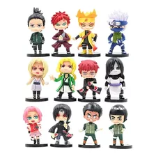 Boneco Naruto Miniaturas Sakura Rock Lee Orochimaru Tsunade