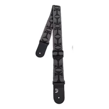 Planet Waves 50f03 Tahalí Tali Correa Strap Guitarra Bajo Color Negro/gris