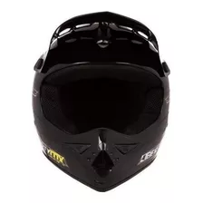 Capacete Para Moto Off Road Pro Tork Liberty Mx Pro Preto Desenho Solid Tamanho Do Capacete 60