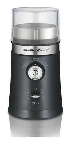 Moedor De Café Hamilton Beach Elétrico Em Inox Automático