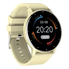 Smartband Genérica Zl02d 1.28 , Malla Amarilla