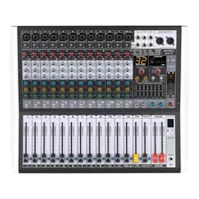 Mesa De Som Amw Ag12 Dsp 12 Canais Xlr Efx Mp3 Record . Loja