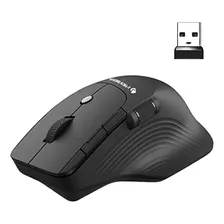 J-tech Digital Wireless Ergonomic Mouse W / Side Thumb Scrol