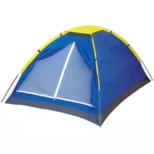 Barraca De Camping 2 Pessoas Verde Impermeável C/ Bolsa Mor